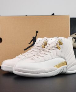 Jordan 12 Phantom Reps | Cream White & Light Bone Replica Pair
