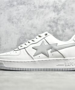 Bapesta Gray White Reps