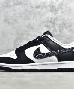 UA Dunk Low Black Paisley