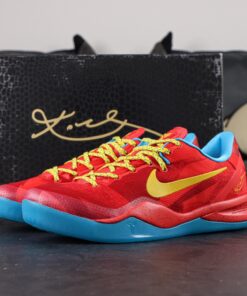 Kobe 8 Year of the Horse Reps – Red and Gold Protro Style