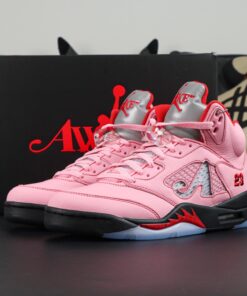 Awake NY x Air Jordan 5 Pink Reps – 2025 Collaboration Replica